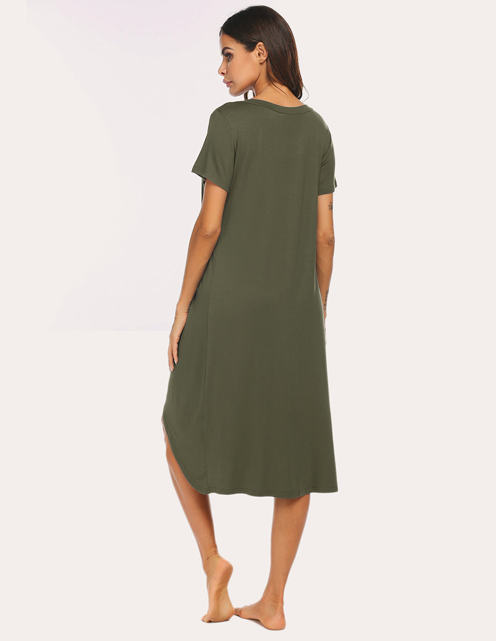 High Low Hem Comfy Nightdress (US Only)