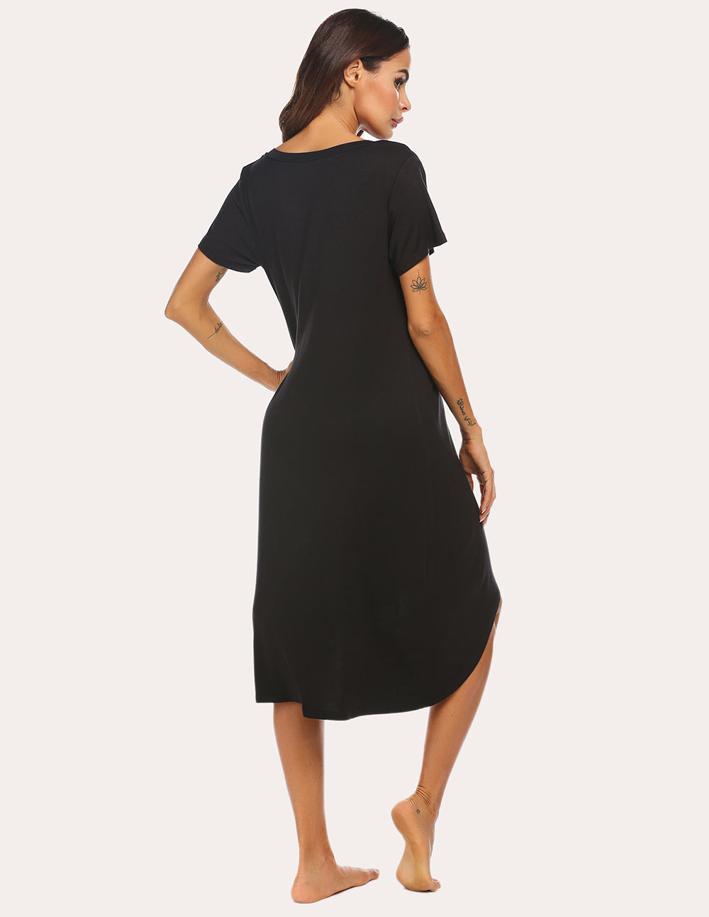 High Low Hem Comfy Nightdress (US Only)
