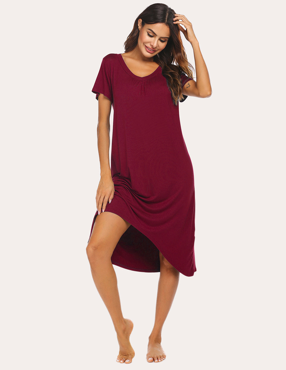 High Low Hem Comfy Nightdress (US Only)