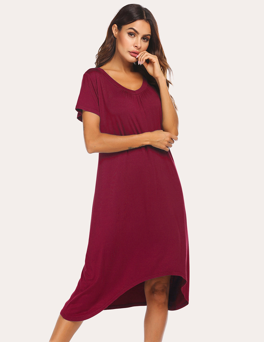 High Low Hem Comfy Nightdress (US Only)
