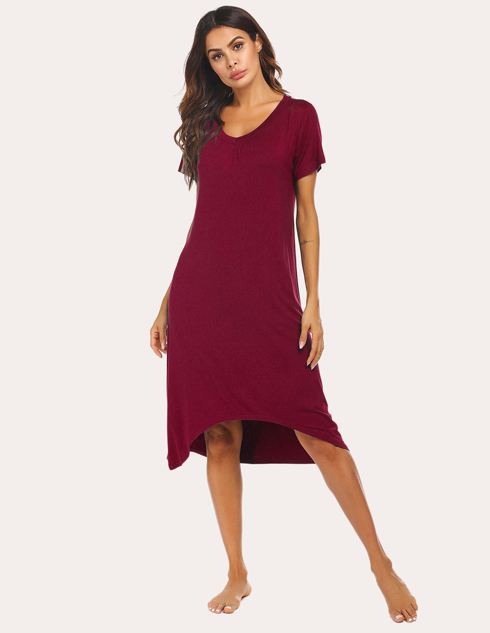 High Low Hem Comfy Nightdress (US Only)