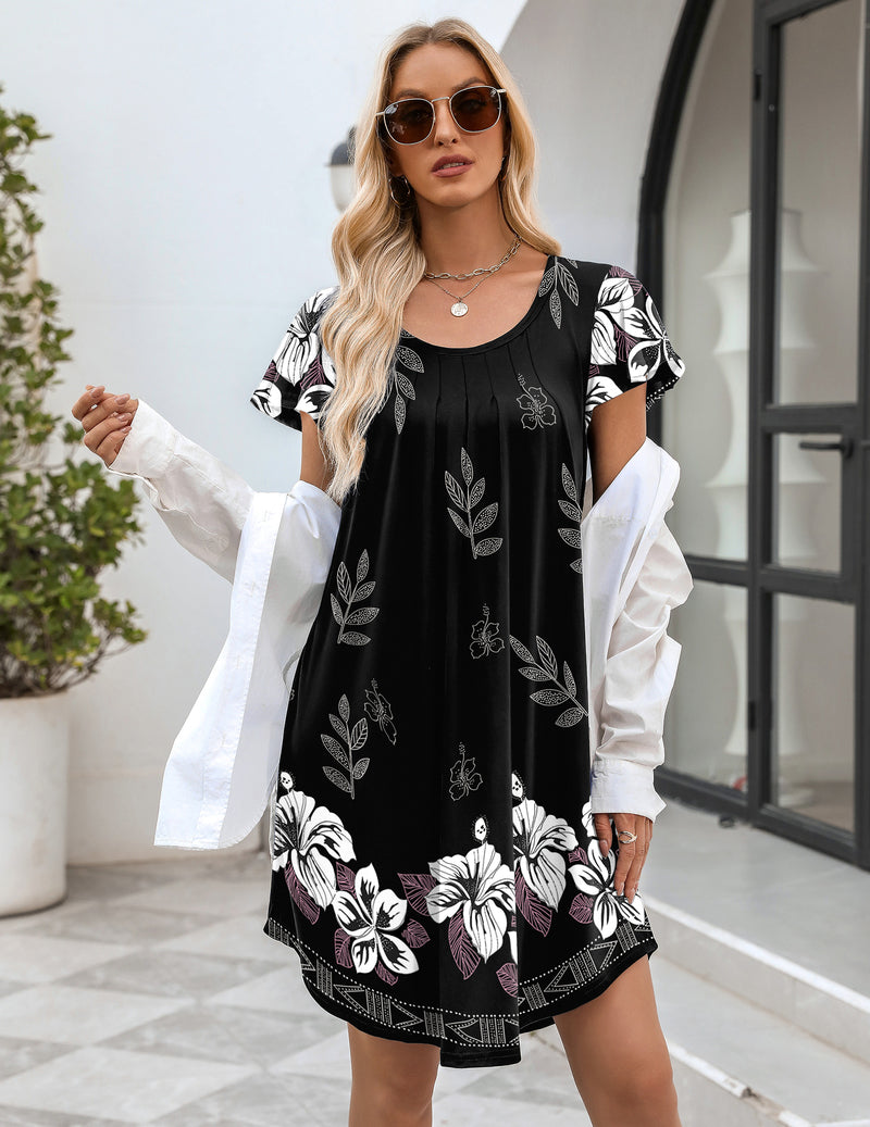 Pleated Comfy Sleep Dress (US Only)