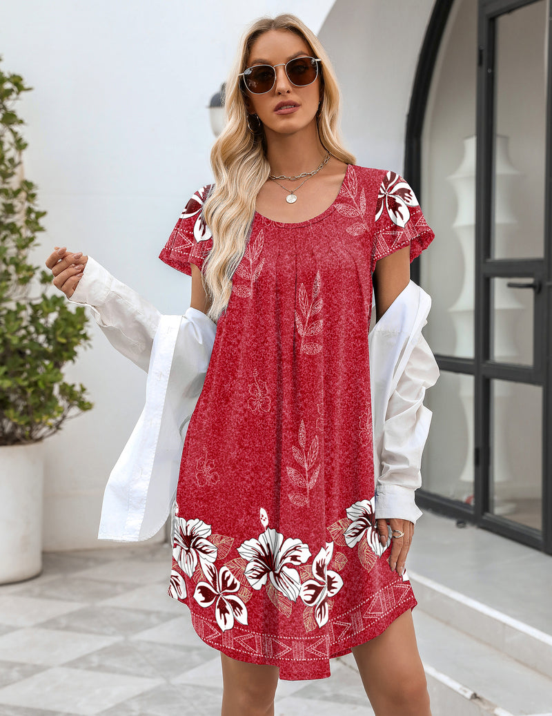 Pleated Comfy Sleep Dress (US Only)