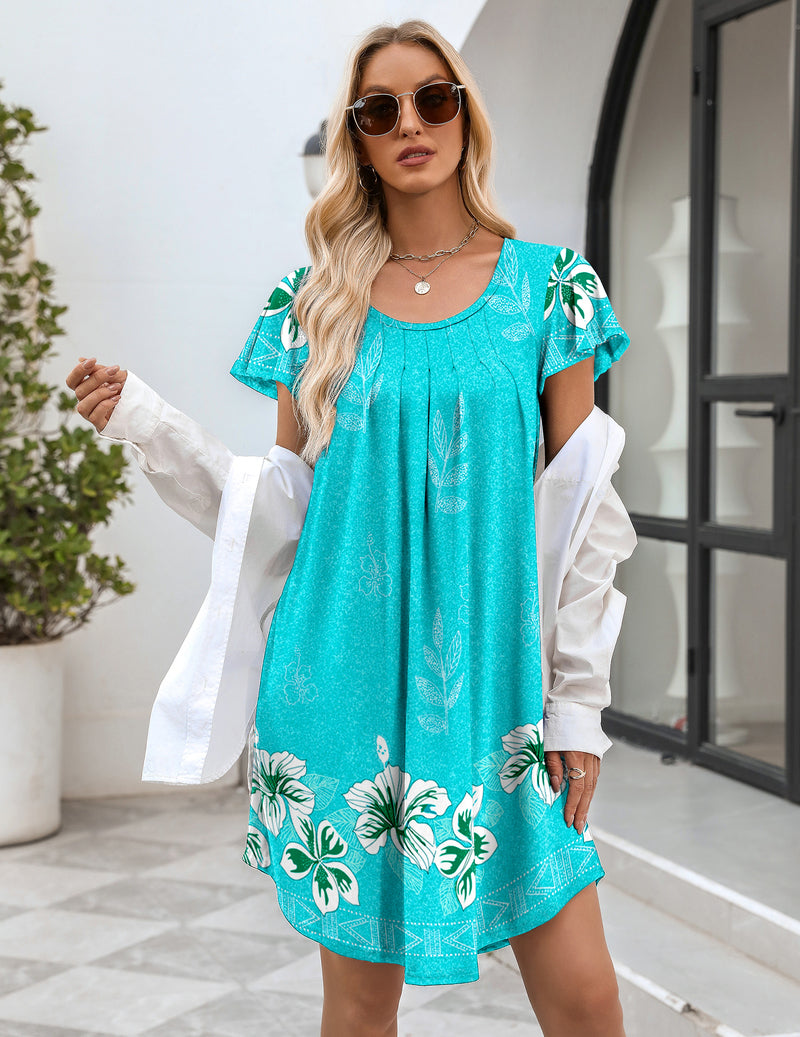 Pleated Comfy Sleep Dress (US Only)