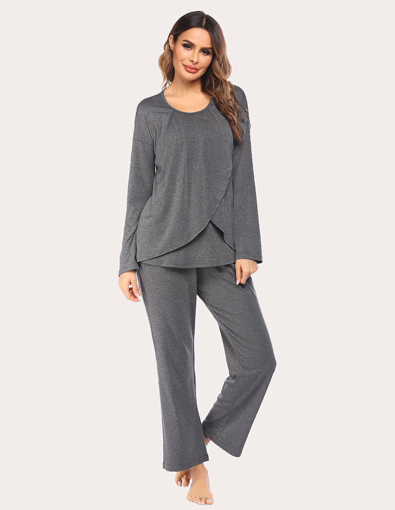 Breast-feeding Pajamas Set (US Only)
