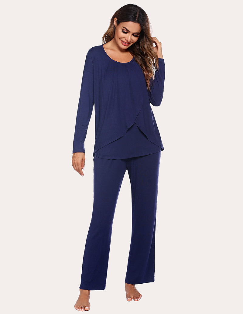Breast-feeding Pajamas Set (US Only)