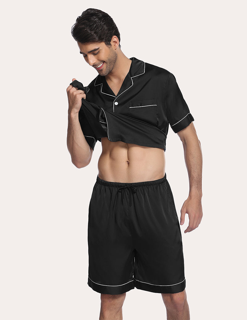 Men Satin Pajama Set (US Only)