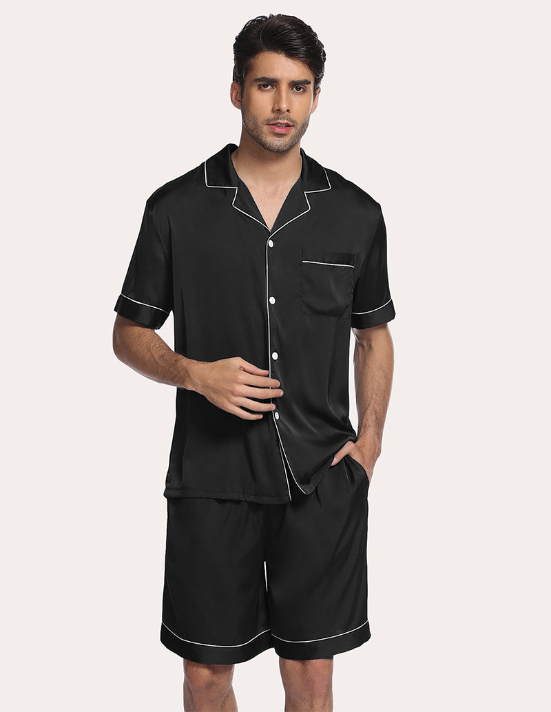 Men Satin Pajama Set (US Only)