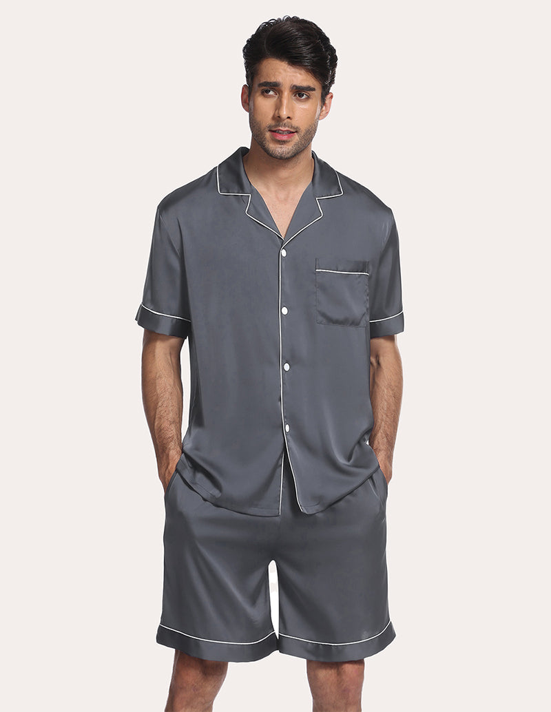 Men Satin Pajama Set (US Only)
