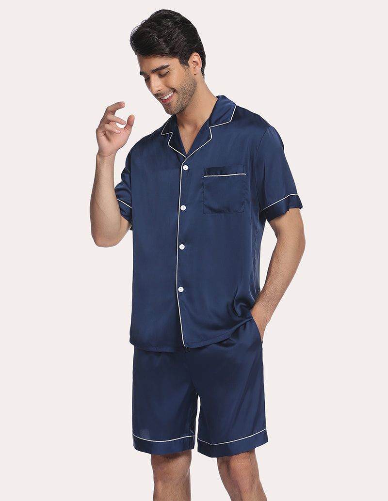 Men Satin Pajama Set (US Only)