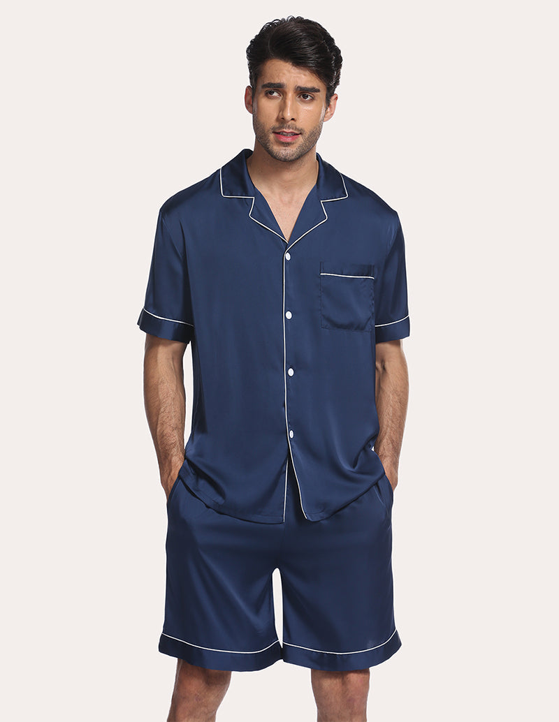 Men Satin Pajama Set (US Only)