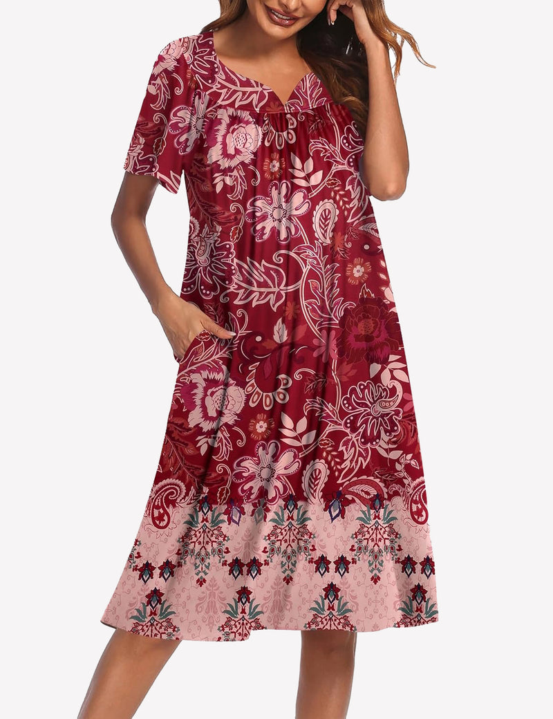 Short Sleeve Lounger Nightgown (US Only)