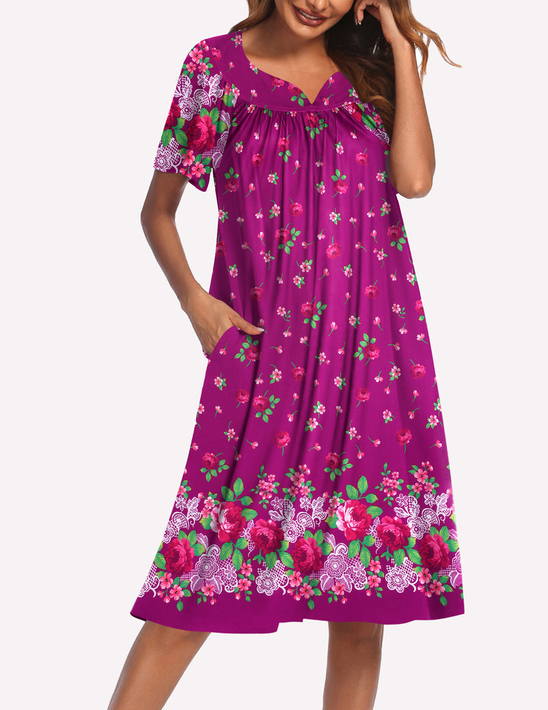 Short Sleeve Lounger Nightgown (US Only)