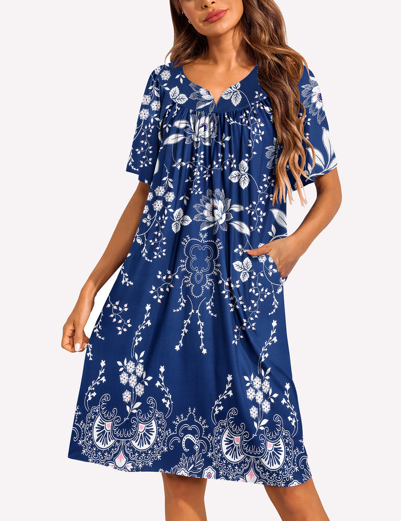 Short Sleeve Lounger Nightgown (US Only)