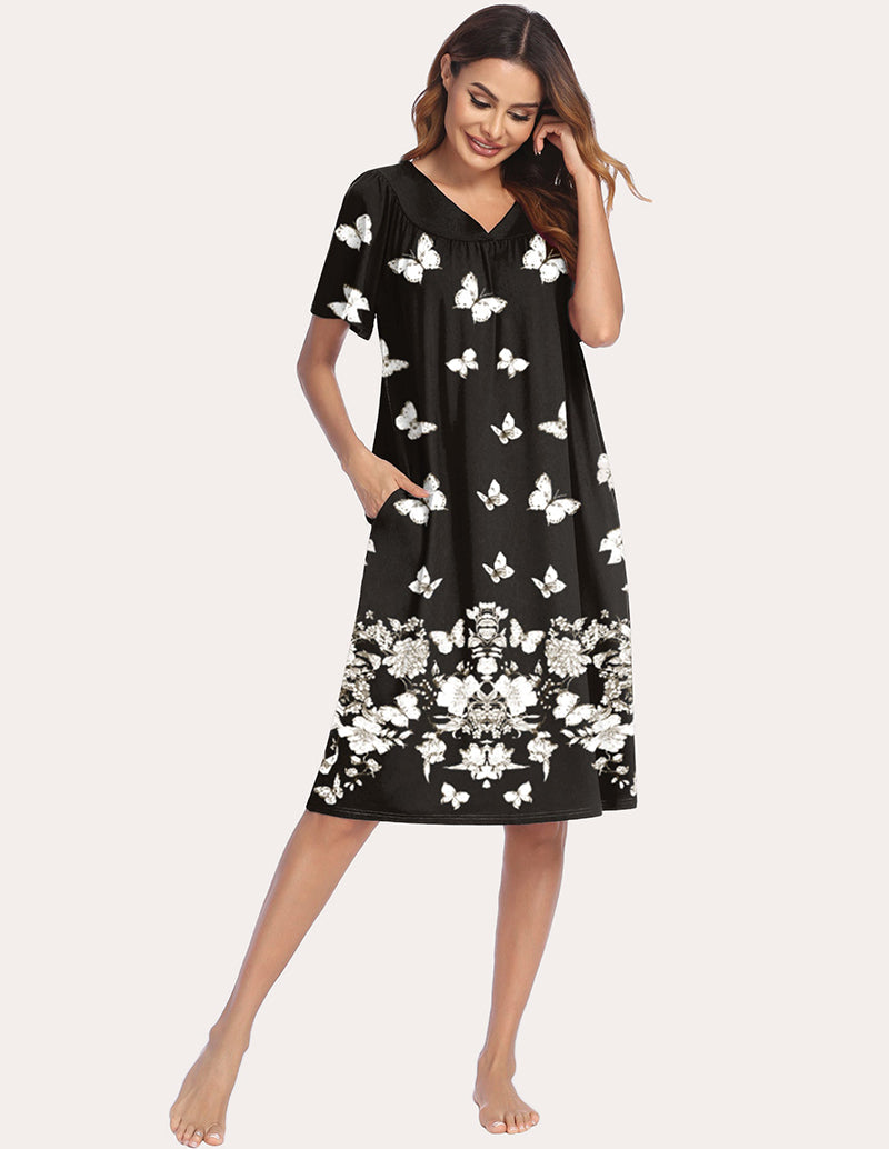 Short Sleeve Lounger Nightgown (US Only)