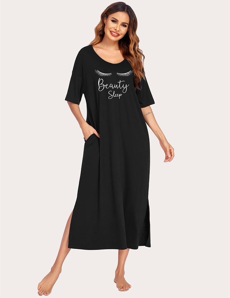 Side Split House Dress (US Only)