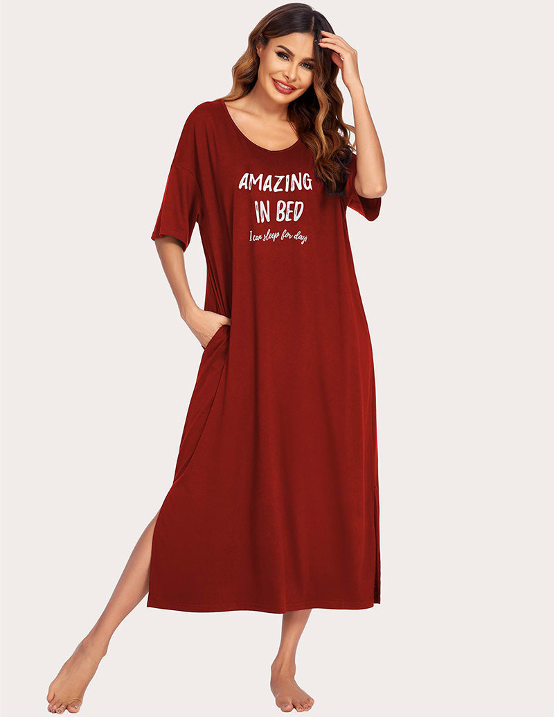 Side Split House Dress (US Only)