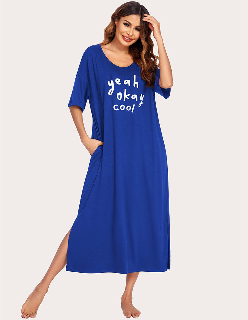 Side Split House Dress (US Only)
