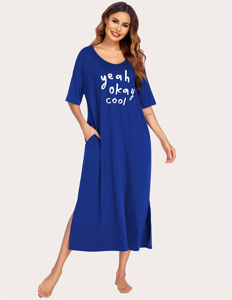 Side Split House Dress (US Only)