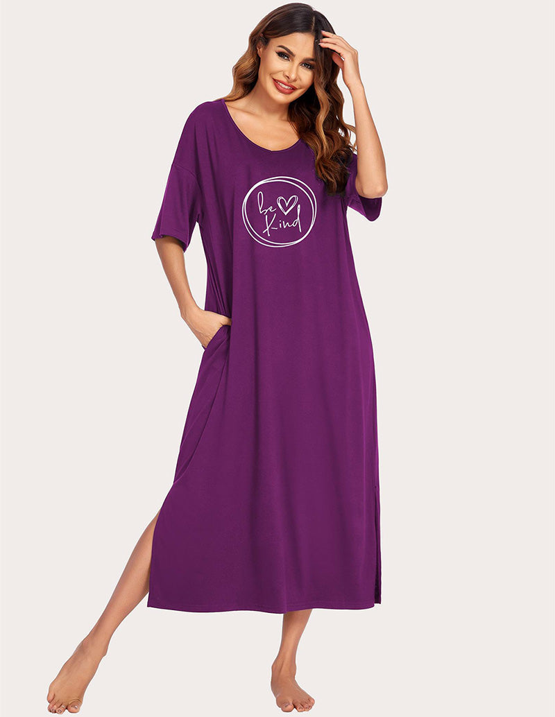 Side Split House Dress (US Only)