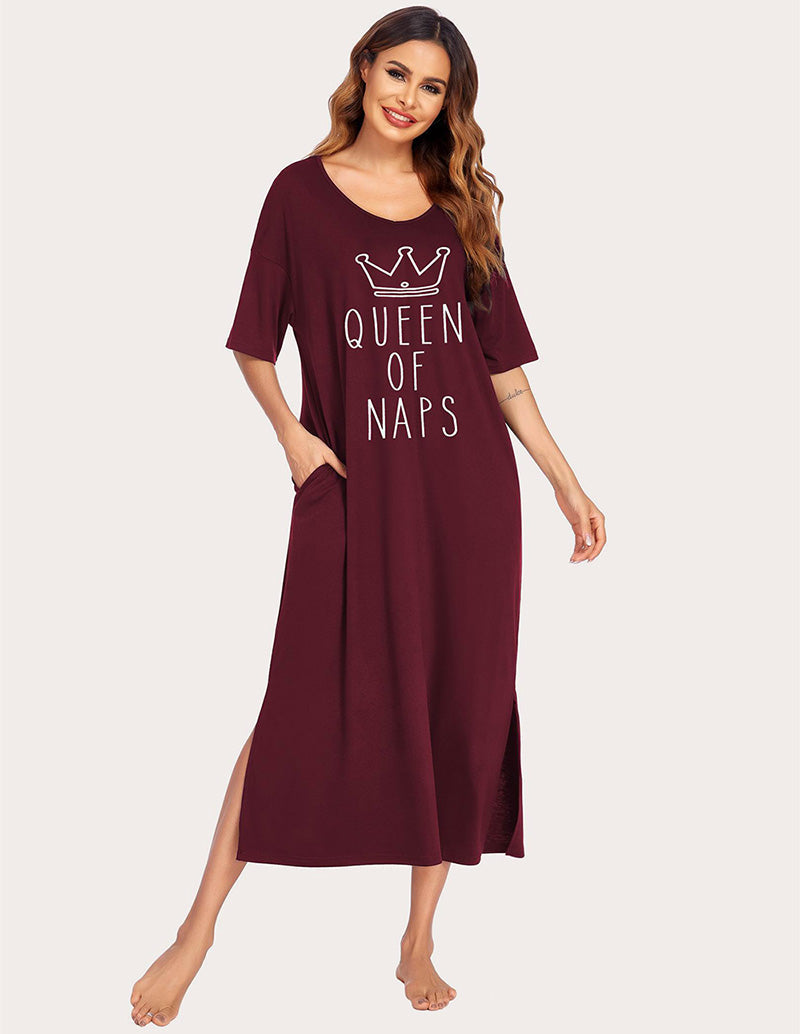 Side Split House Dress (US Only)