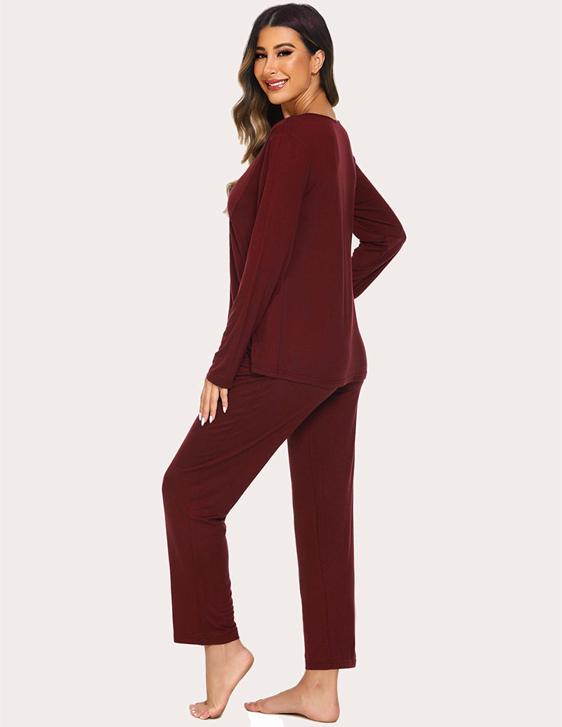 Maternity Nursing Top Pants Set (US Only)