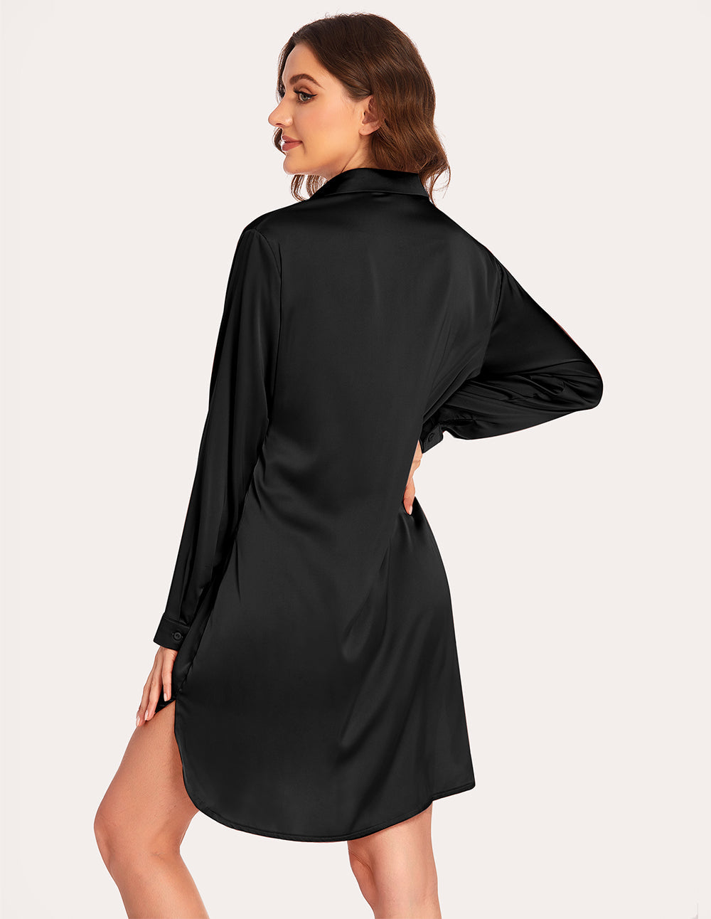Satin Boyfriend Sleepshirt (US Only)