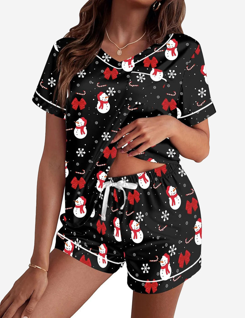 Silk Pajama Satin Pj Set Two Piece Soft Sets