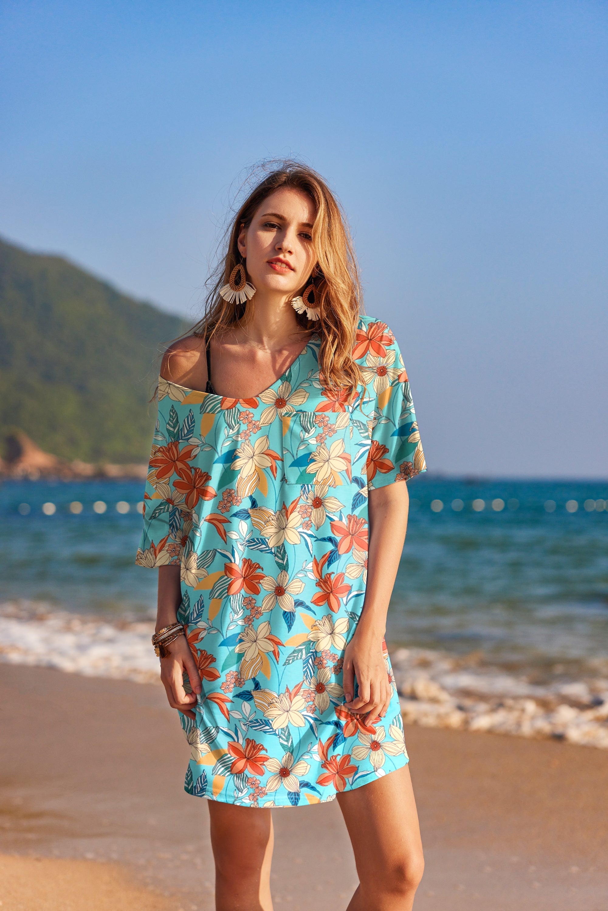 Cotton V-Neck Nightgown (US Only)