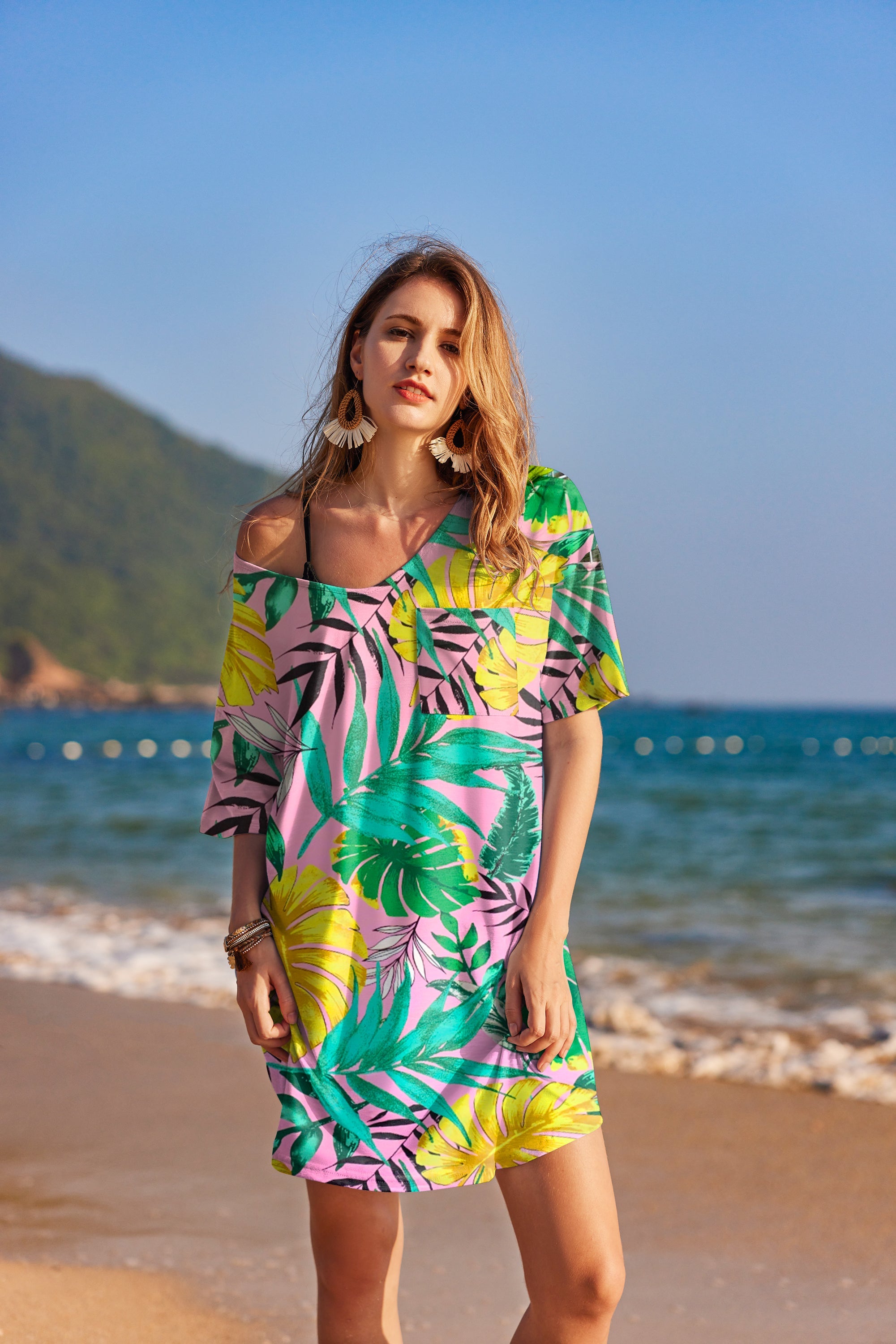 Cotton V-Neck Nightgown (US Only)
