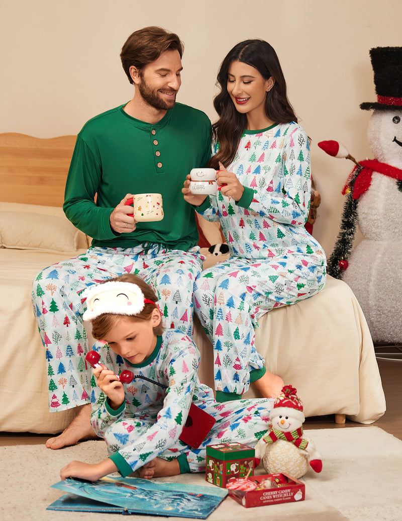 Family Christmas Pajamas 2 Pieces Matching Sets