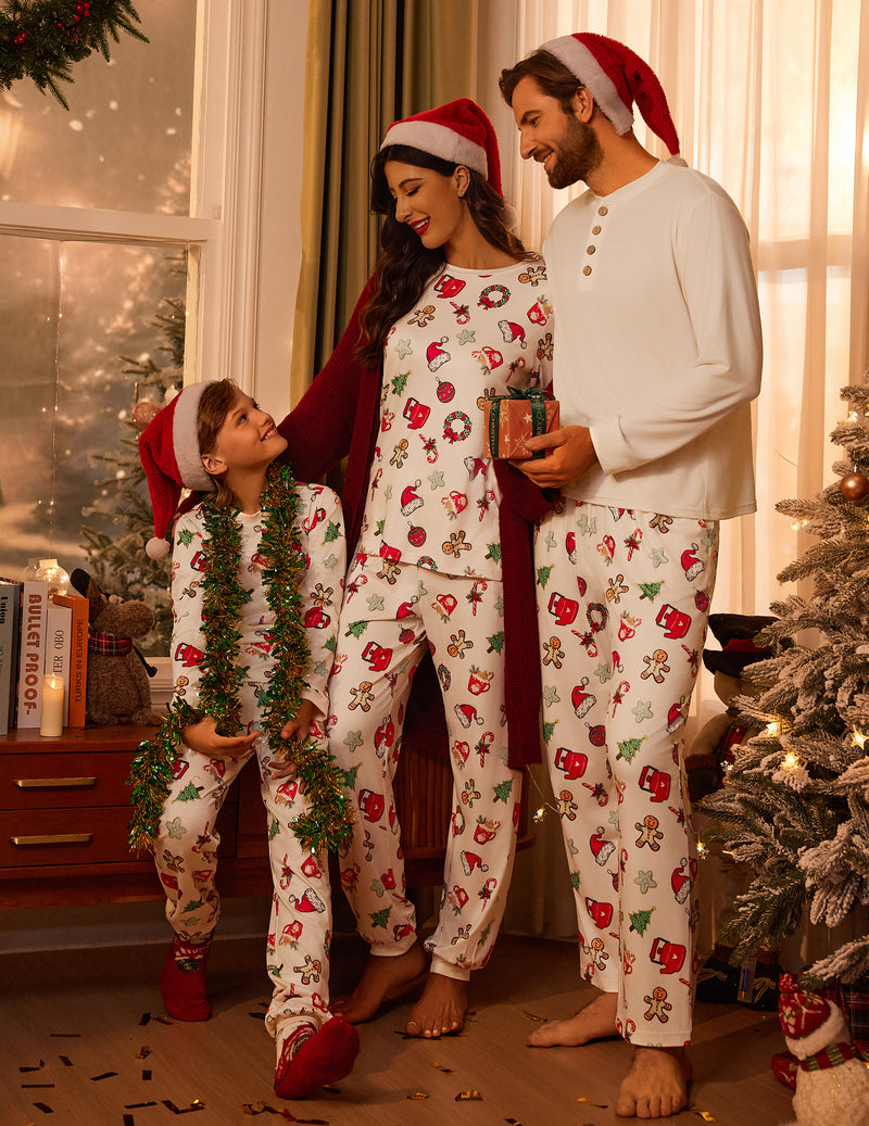 Family Christmas Pajamas 2 Pieces Matching Sets