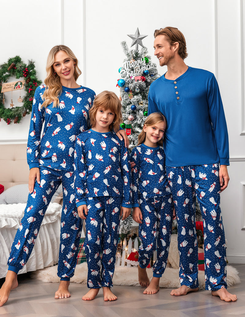 Family Christmas Pajamas 2 Pieces Matching Sets