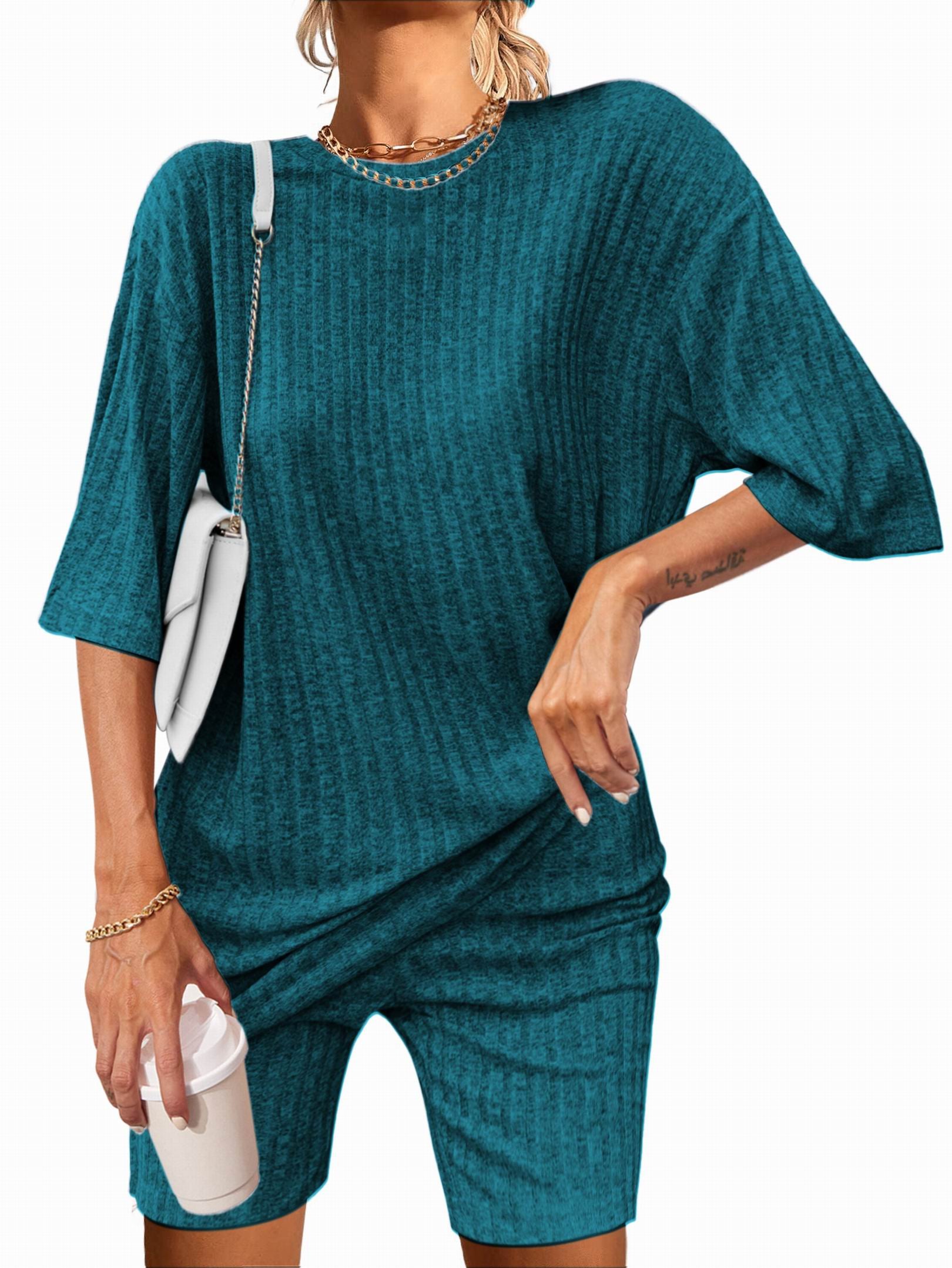 Knit Pajamas 2 Piece Lounge Sets (US Only)