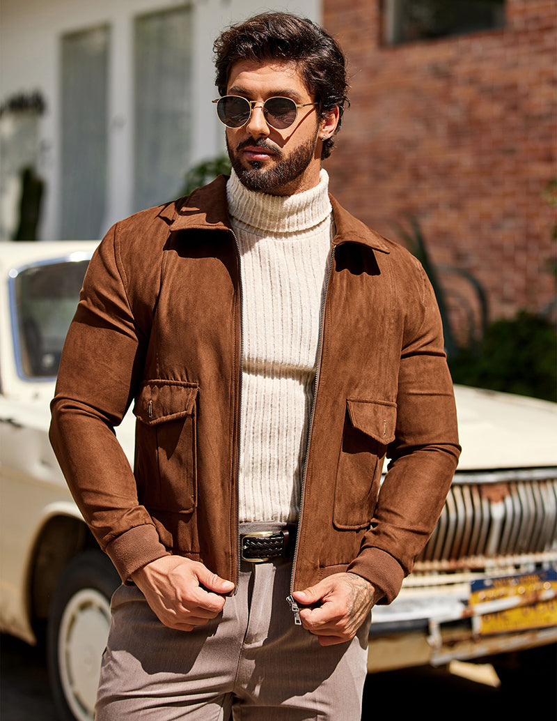 Men Turtleneck Pullover Sweater (US Only)