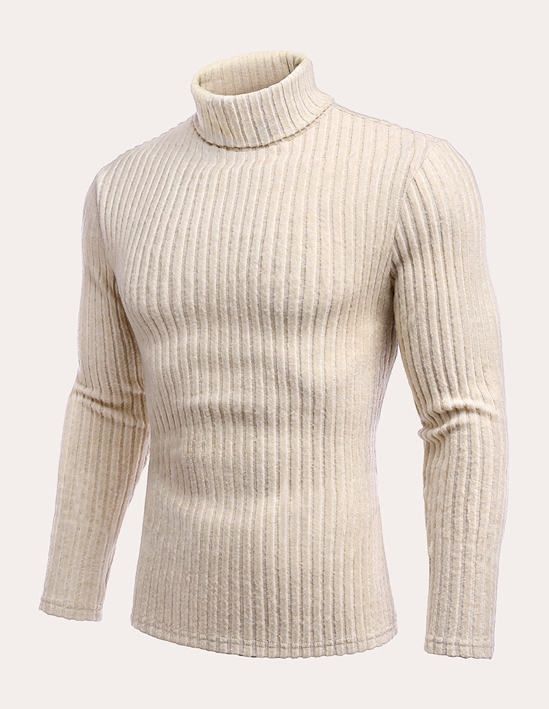 Men Turtleneck Pullover Sweater (US Only)