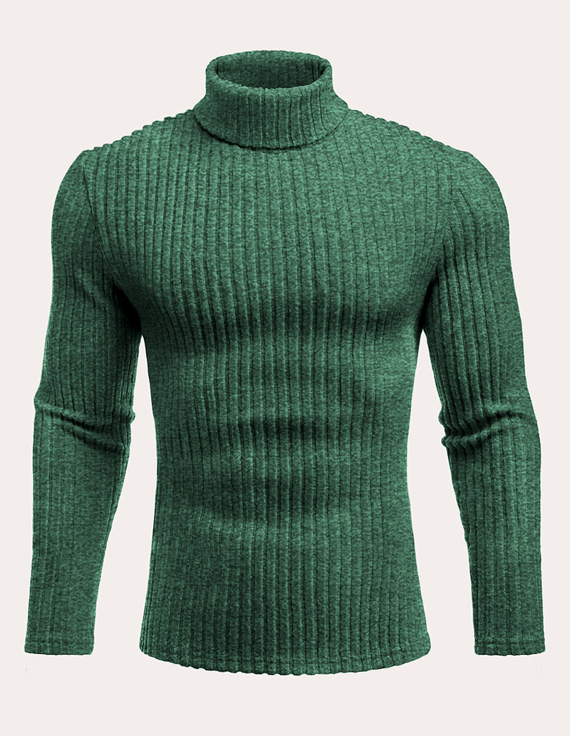 Men Turtleneck Pullover Sweater (US Only)