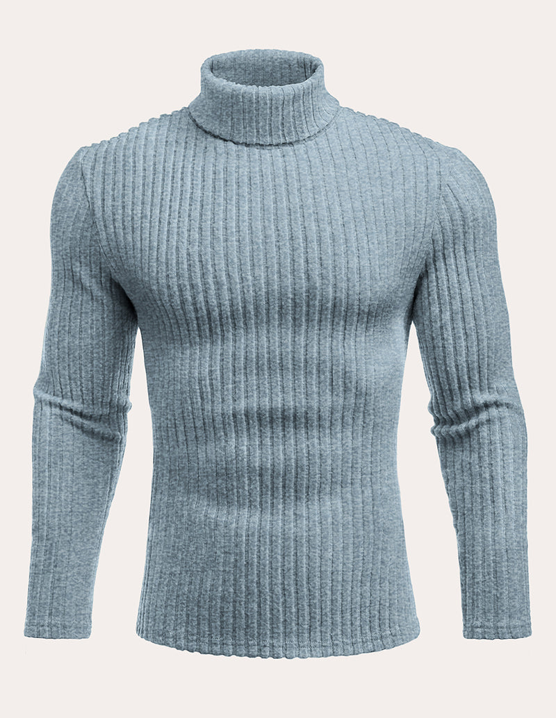 Men Turtleneck Pullover Sweater (US Only)