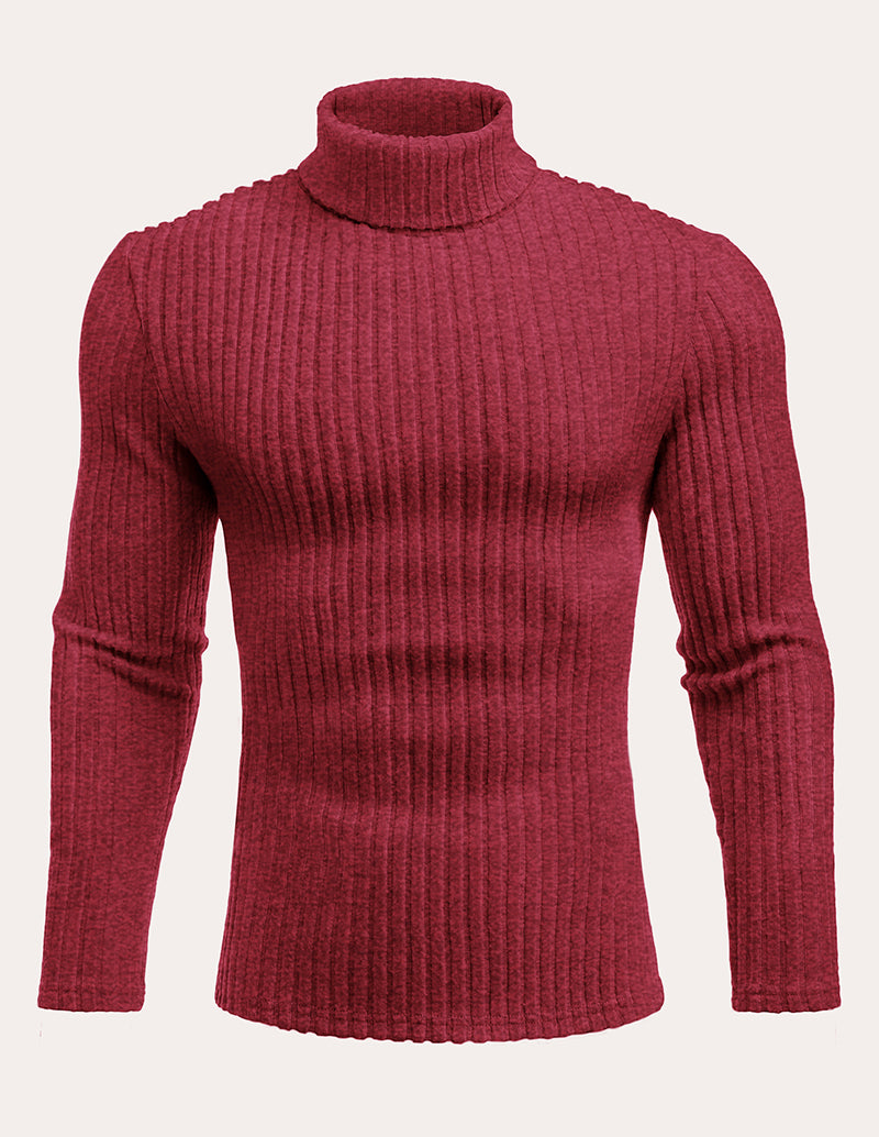 Men Turtleneck Pullover Sweater (US Only)
