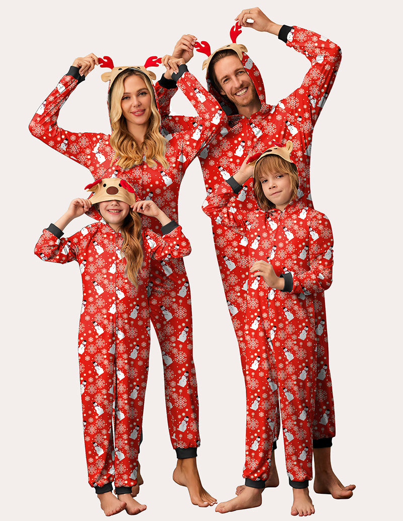 Christmas Hooded One-Piece Sleepwear (US Only)