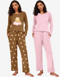 Premium Soft 2 Pack Long Sleeve Pajama Set (US Only)