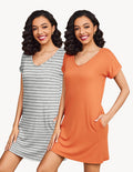 2-Pack Short Sleeve Sleepshirt (US Only)
