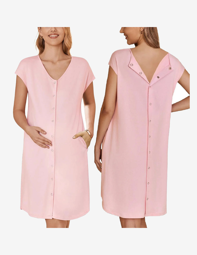Maternity Sleepwear With Pockets