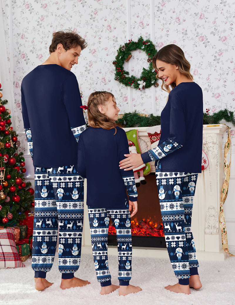 Family Christmas Soft Pajamas Matching Sets