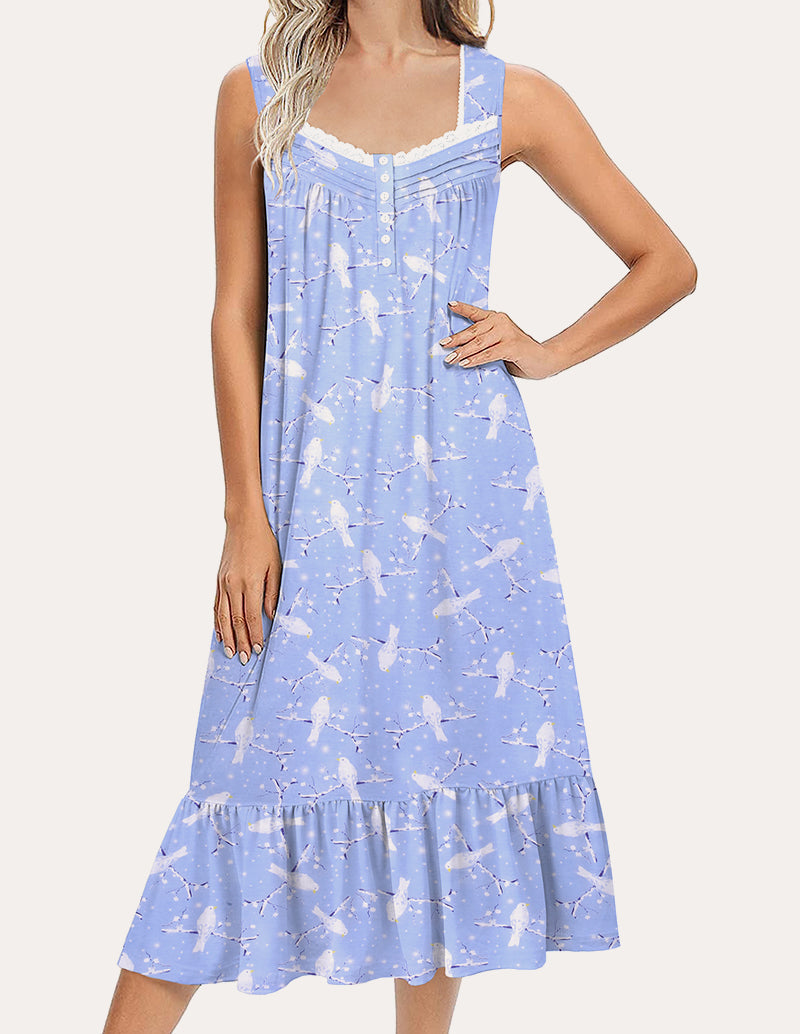 Soft Victorian Long Nightgown (US Only)
