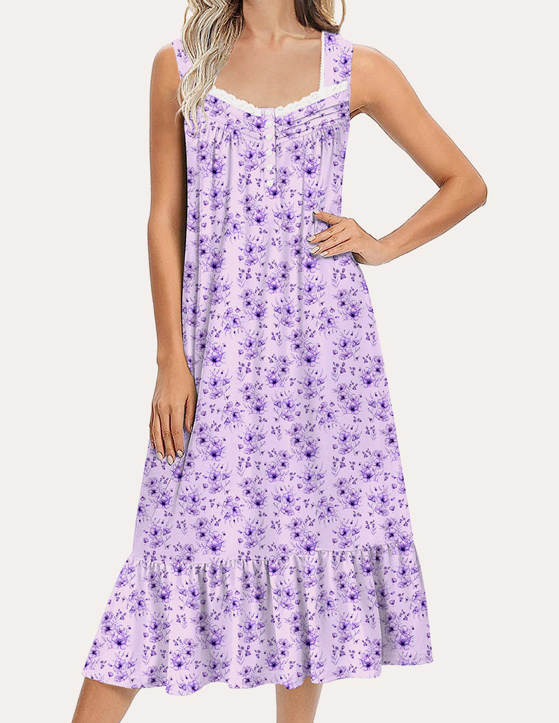 Soft Victorian Long Nightgown (US Only)