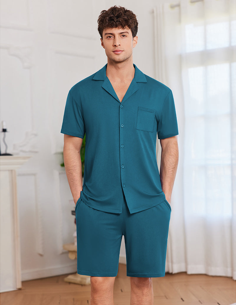 Mens Summer Basic Pajamas Set (US Only)