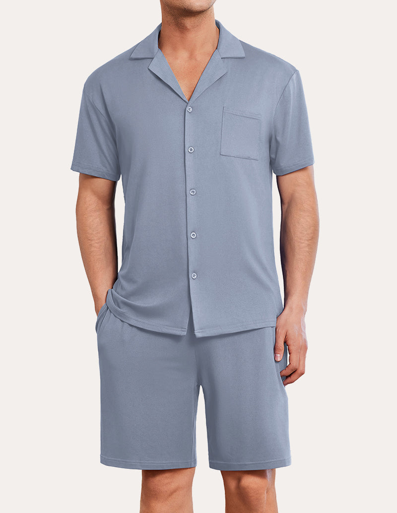 Mens Summer Basic Pajamas Set (US Only)