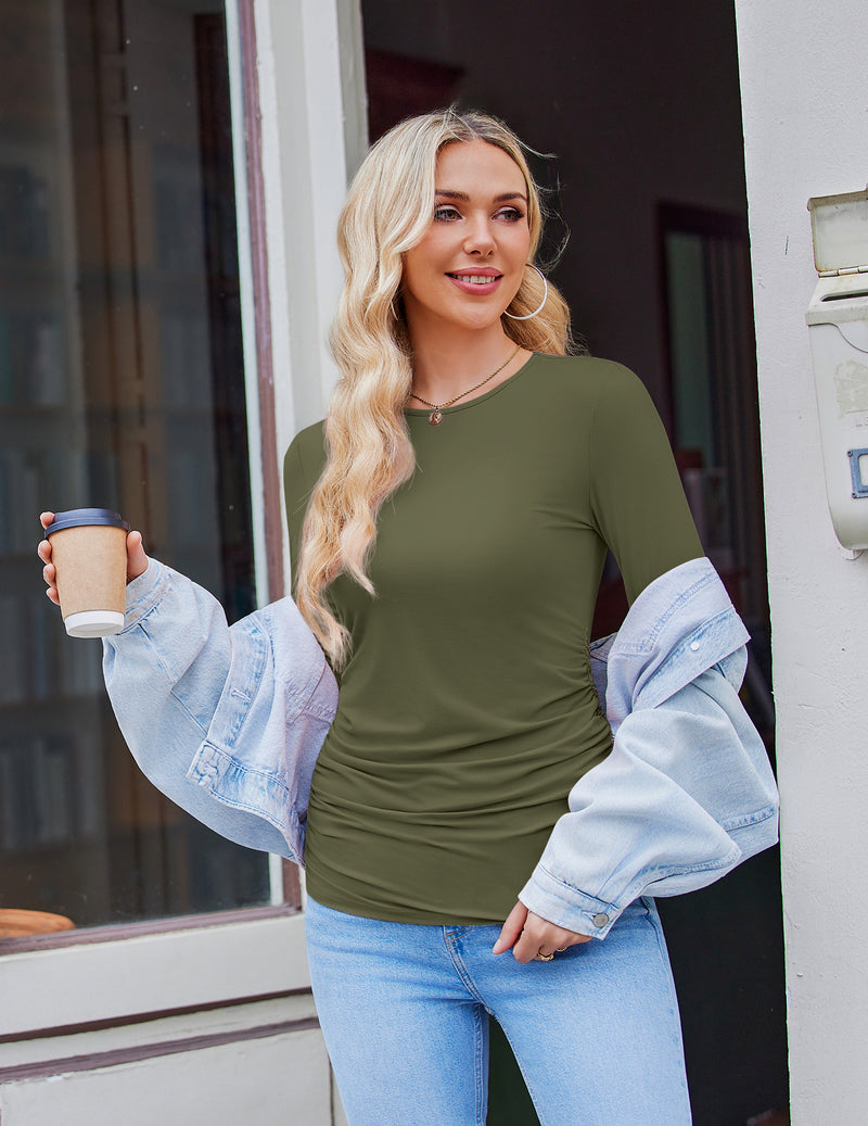 3 Pack Long Sleeve Maternity Shirts