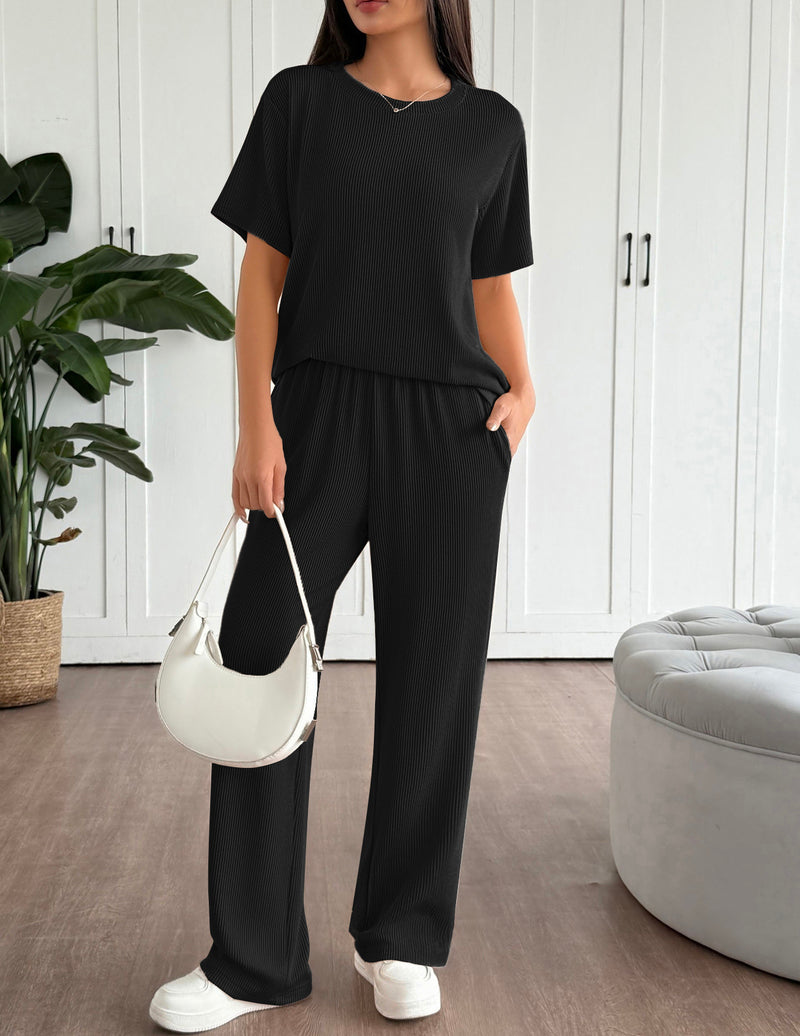 Lounge Sets for Women 2 Piece Matching Travel Outfits